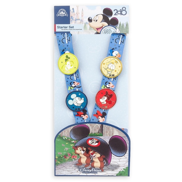 Disney Accessories - NWT NEW DISNEY Mickey Mouse Friends Pin Trading Set